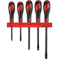 Teng 5pc MD Power Thru S/Driver Set W/Wall Rack