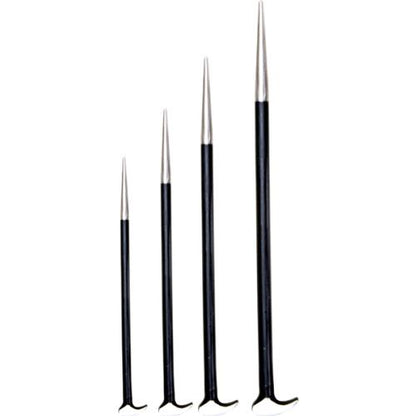 Groz 4pc Roll Head Pry Bar Set - 6-20in
