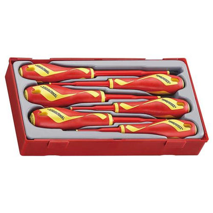 Teng 6pc MD 1000V VDE S/Driver Set (RBD) - TC-Tray
