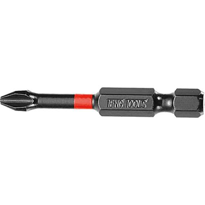 Teng 1pc 1/4in PH#2 Impact Screwdriver Bit 50mm