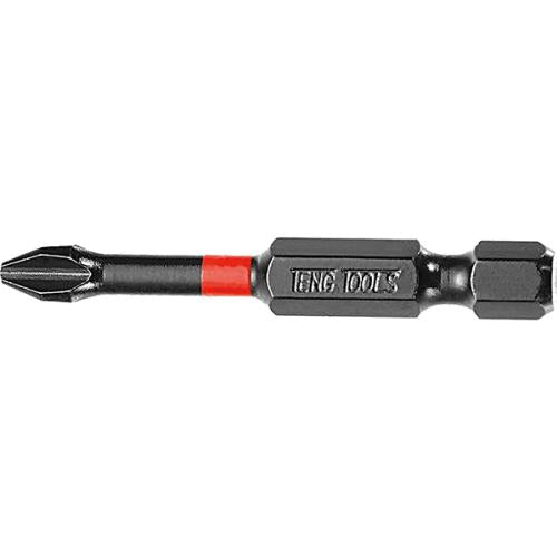 Teng 1pc 1/4in PH#3 Impact Screwdriver Bit 50mm