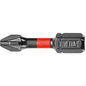 Teng 5pc 1/4in PZ#1 Impact Screwdriver Bit 30mm