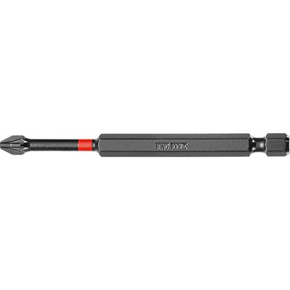Teng 1pc 1/4in PZ#2 Impact Screwdriver Bit 89mm