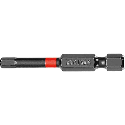 Teng 1pc 1/4in Hex 6mm Impact Screwdriver Bit 50mm