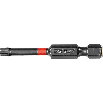 Teng 1pc 1/4in TX15 Impact Screwdriver Bit 50mm