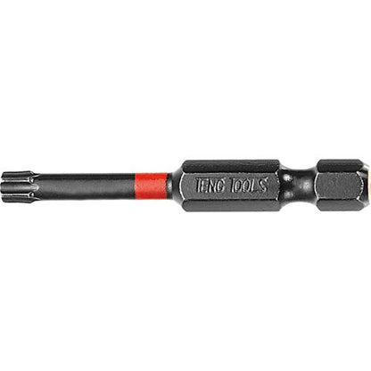 Teng 1pc 1/4in TX40 Impact Screwdriver Bit 50mm