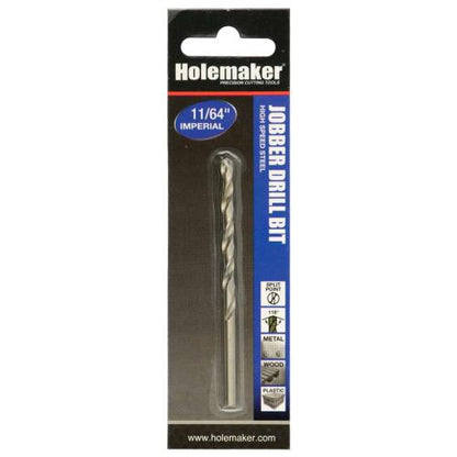 Holemaker Jobber Drill 11/64in - 1pc (Carded)