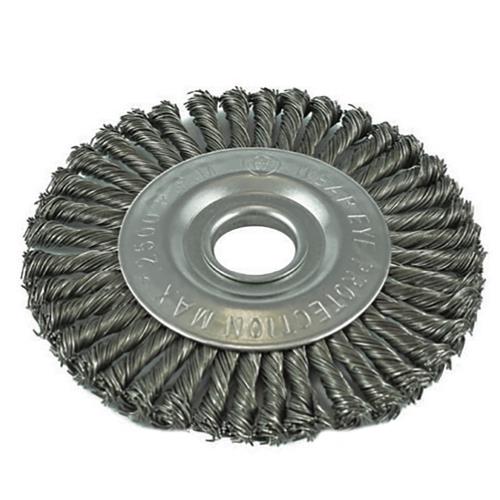 ITM Twist Knot Pipeline Wheel Brush Steel 125mm