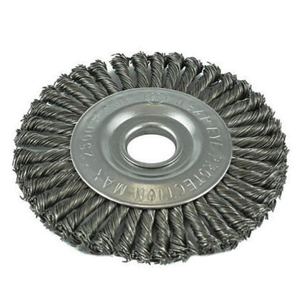 ITM Twist Knot Pipeline Wheel Brush Steel 125mm