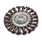 ITM Twist Knot Wheel Brush Steel 200mm