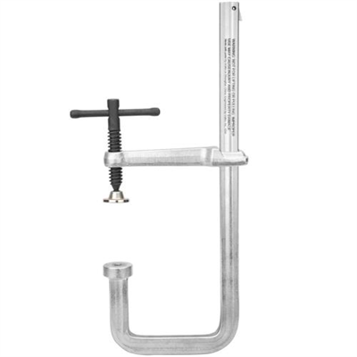 Stronghand Utility J-Clamp Cap. 320mm Rail Size: 30 x 14mm