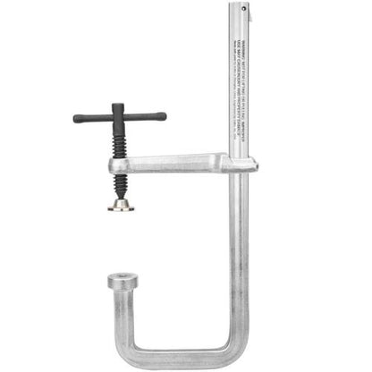 Stronghand Utility J-Clamp Cap. 320mm Rail Size: 30 x 14mm