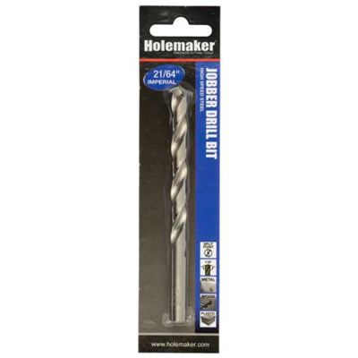 Holemaker Jobber Drill 21/64in - 1pc (Carded)