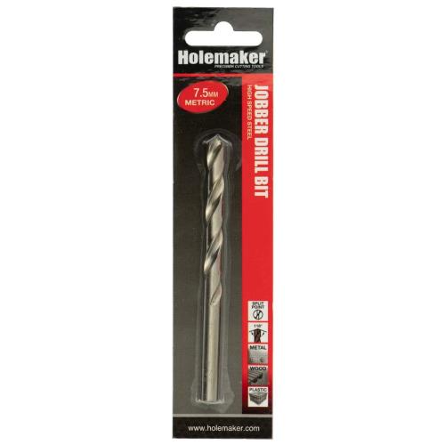Holemaker Jobber Drill 7.5mm - 1pc (Carded)