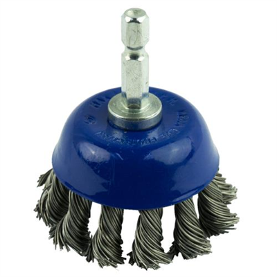 ITM Twist Knot Cup Brush Steel 50mm