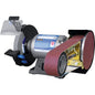 ITM 200mm Bench Grinder w/Belt & Disc Grinding Attachment