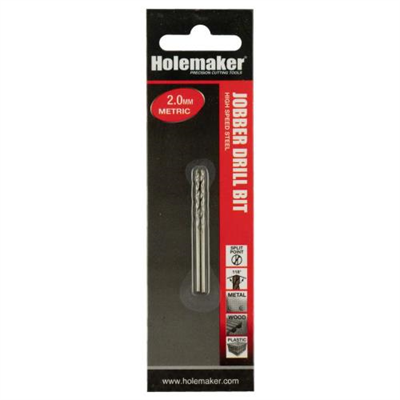 Holemaker Jobber Drill 2.0mm - 2pc (Carded)
