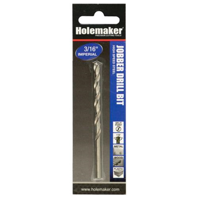 Holemaker Jobber Drill 3/16in - 1pc (Carded)
