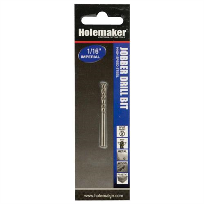 Holemaker Jobber Drill 1/16in - 2pc (Carded)
