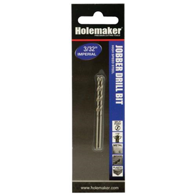 Holemaker Jobber Drill 3/32in - 2pc (Carded)