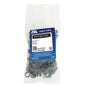 ISL Nylon 'P' Cable Clamp 13mm - Black - 100pk