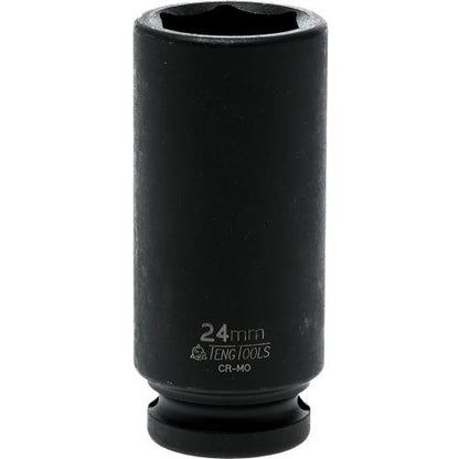 Teng 1/2in Dr. Deep Impact Socket 24mm DIN