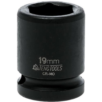 Teng 1/2in Dr. Impact Socket 19mm DIN