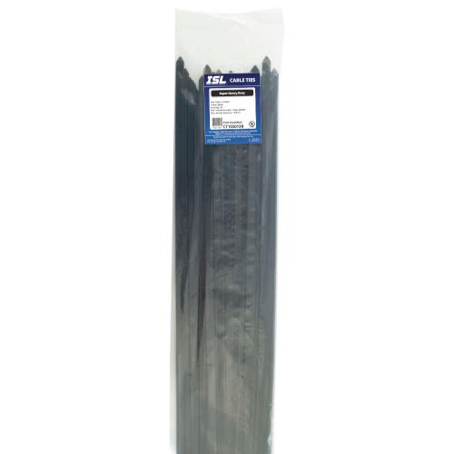 ISL 1030 x 13.0mm UV Nylon Cable Tie - Blk. - 50pk