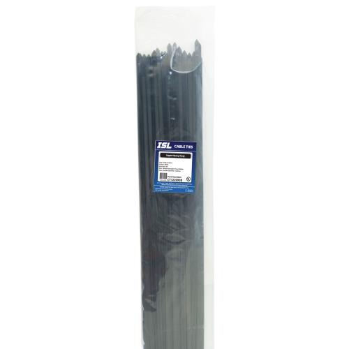 ISL 1220 x 9.0mm UV Nylon Cable Tie - Blk. - 50pk
