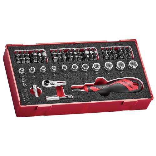 Teng 78Pc Bits Driver Set - TEA-Tray