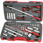 Teng 44pc 1/2in Dr. Metric & AF Socket Set