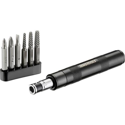 Teng 7pc 1/4in Dr. Impact Driver Set