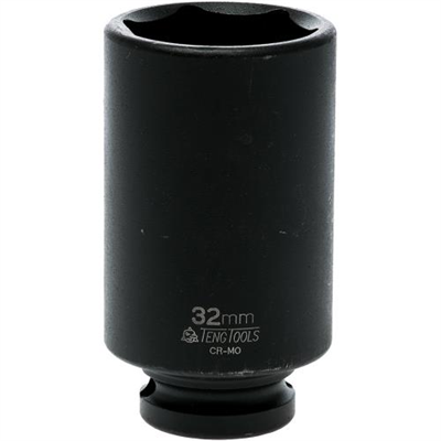 Teng 1/2in Dr. Deep Impact Socket 32mm DIN