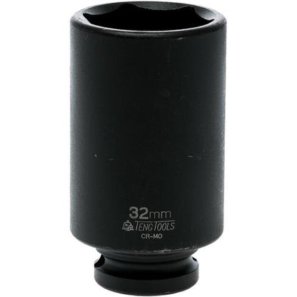 Teng 1/2in Dr. Deep Impact Socket 32mm DIN