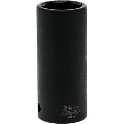 Teng 1/2in Dr. Deep Impact Socket 24mm ANSI