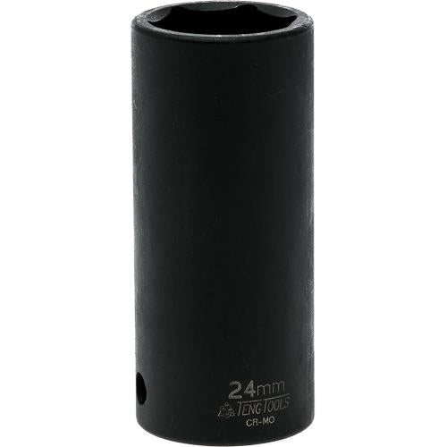 Teng 1/2in Dr. Deep Impact Socket 24mm ANSI