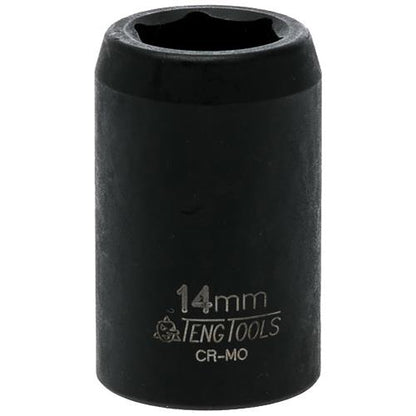 Teng 1/2in Dr. Impact Socket 14mm Ansi