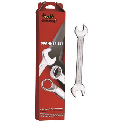 Teng 11Pc Double Open End Spanner Set (MM)**