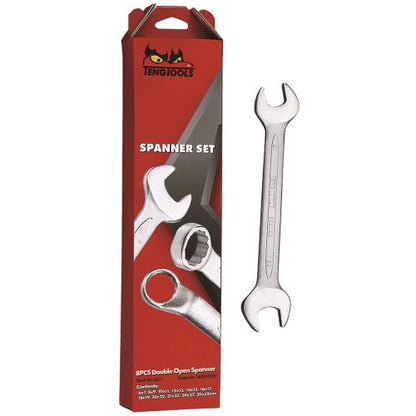 Teng 11Pc Double Open End Spanner Set (MM)**