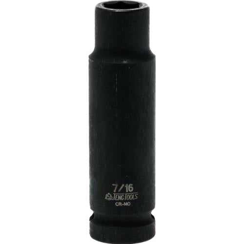 Teng 1/2in Dr. Deep Impact Socket 7/16in