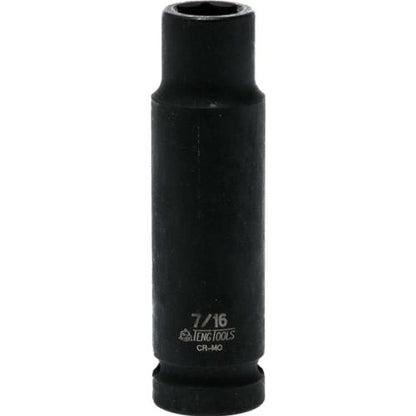 Teng 1/2in Dr. Deep Impact Socket 7/16in