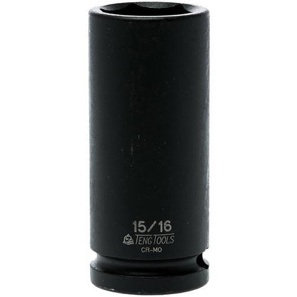 Teng 1/2in Dr. Deep Impact Socket 15/16in