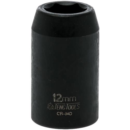 Teng 1/2in Dr. Impact Socket 12mm ANSI