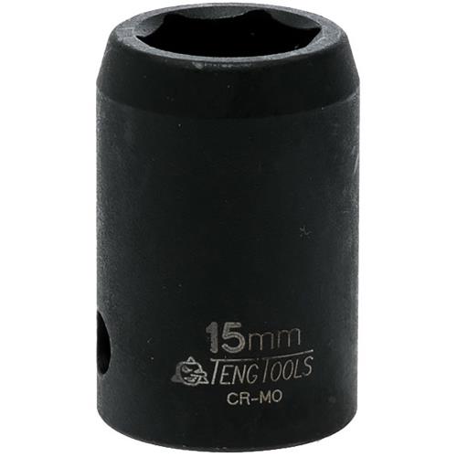 Teng 1/2in Dr. Impact Socket 15mm ANSI