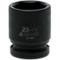 Teng 1/2in Dr. Impact Socket 23mm DIN