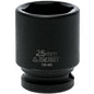 Teng 1/2in Dr. Impact Socket 25mm DIN
