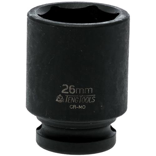 Teng 1/2in Dr. Impact Socket 26mm DIN