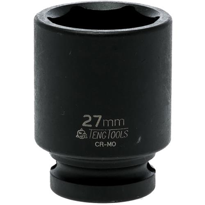 Teng 1/2in Dr. Impact Socket 27mm DIN
