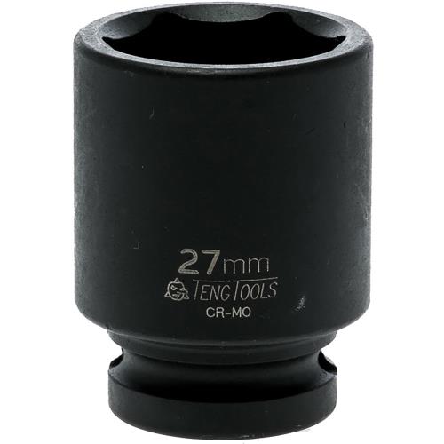 Teng 1/2in Dr. Impact Socket 27mm DIN