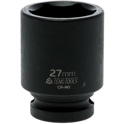 Teng 1/2in Dr. Impact Socket 27mm DIN